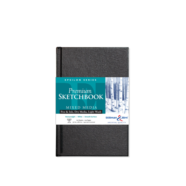 Stillman & Birn Epsilon Hardbound 150gsm 124 Pages 5.5 x 8.5"
