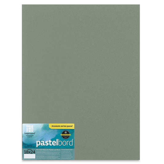 Ampersand Pastelbord 1/8" Depth 18 x 24" Green - theartshop.com.au