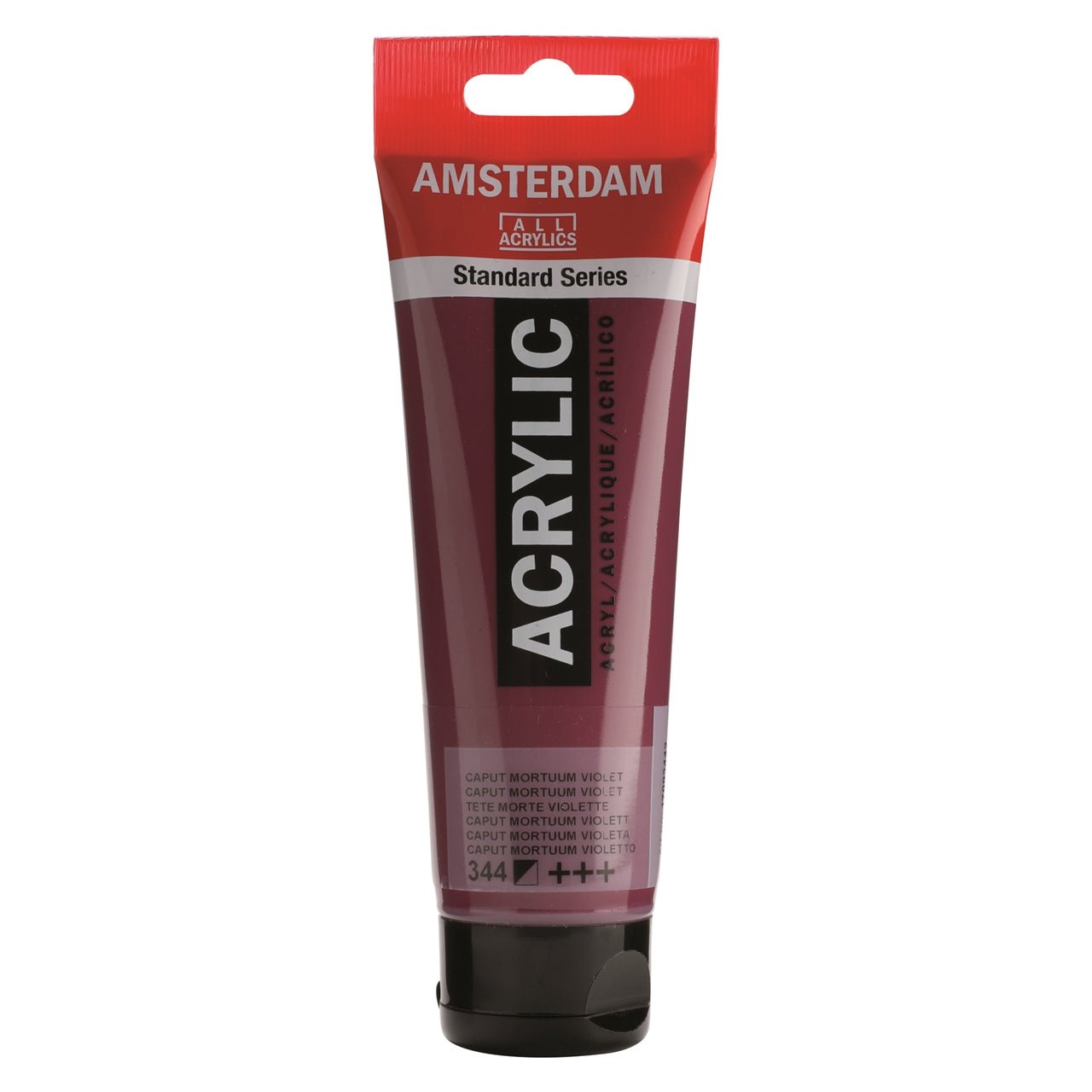 Amsterdam Acrylic 120ml 344 Caput Mortuum Violet - theartshop.com.au