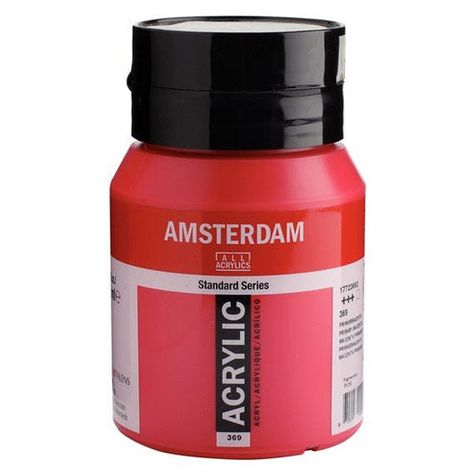 Amsterdam Acrylic 500ml 369 Primary Magenta - theartshop.com.au