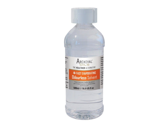 Archival Fast Evaporating Odourless Solvent 500ml - theartshop.com.au