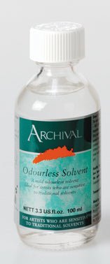Archival Odourless Solvent 100ml - theartshop.com.au