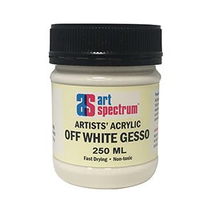 Art Spectrum Artist Quality Gesso 250ml Off White - theartshop.com.au