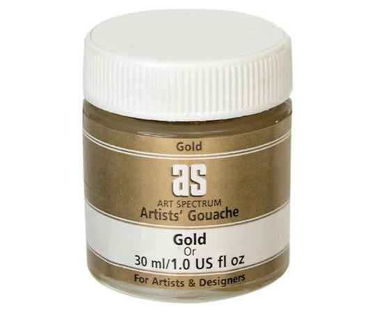 Art Spectrum Artists' Gouache 30ml Gold - theartshop.com.au