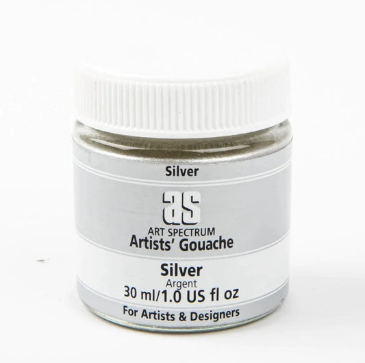 Art Spectrum Artists' Gouache 30ml Silver - theartshop.com.au