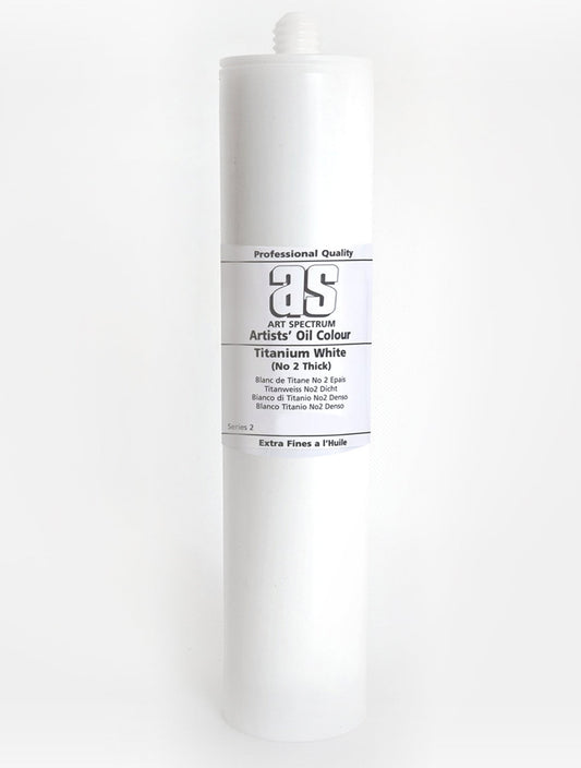Art Spectrum Oil 300ml Titanium White No.2 - theartshop.com.au