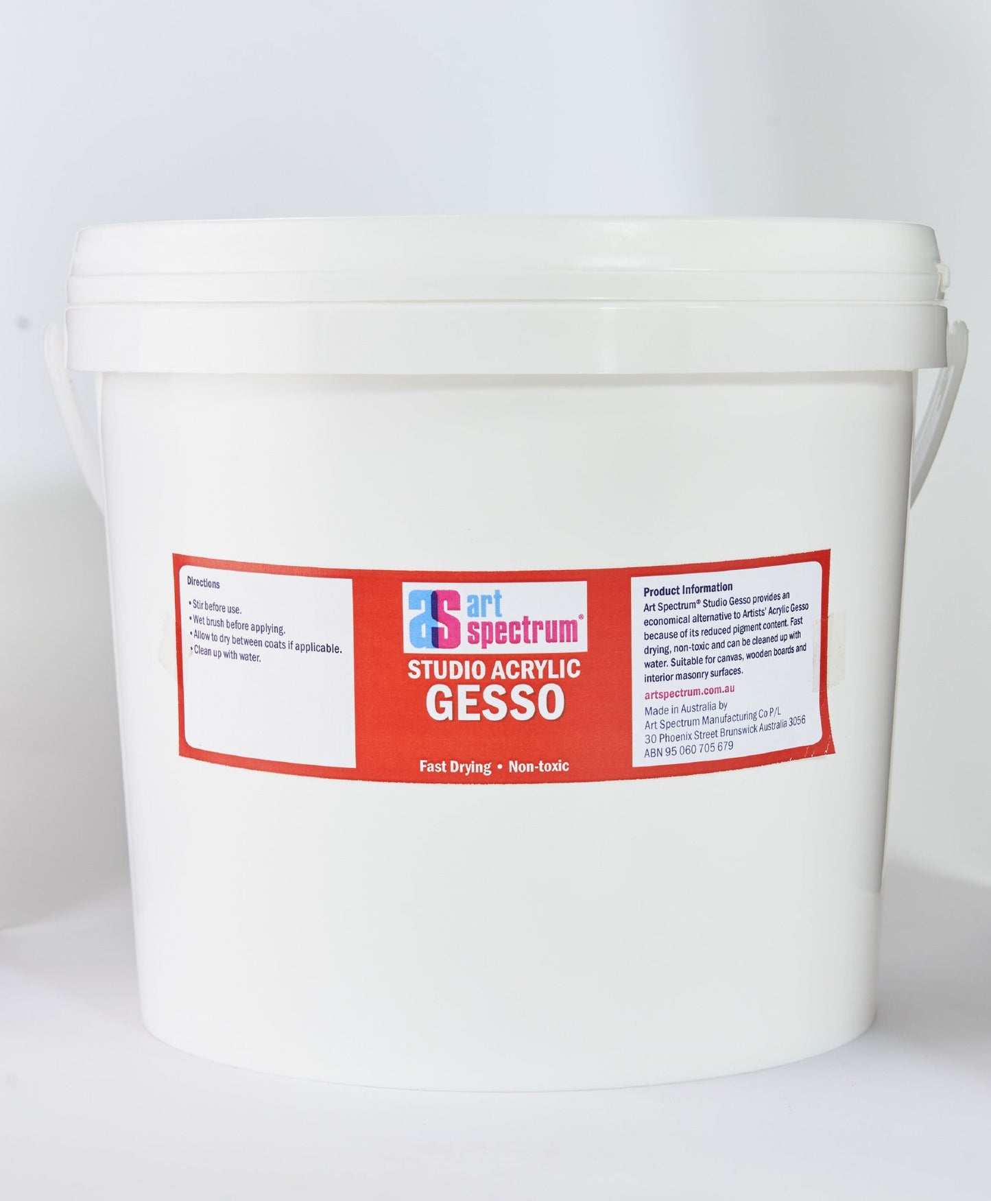 Art Spectrum Studio Acrylic Gesso 4 Litre - theartshop.com.au