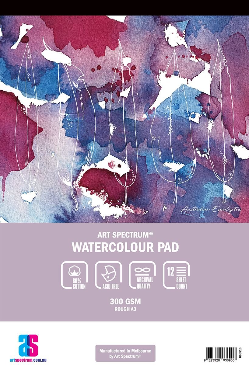 Art Spectum Watercolour Pad 300gsm Rough A3 - theartshop.com.au