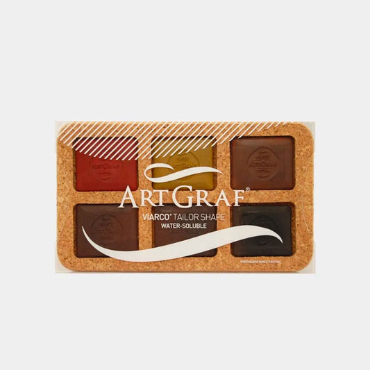 ArtGraf W/S Carbon Disc Set 6 Earth Tones - theartshop.com.au