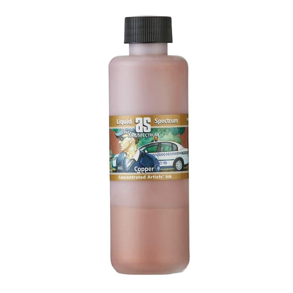 AS Liquid Spectrum Ink 250ml Copper - theartshop.com.au