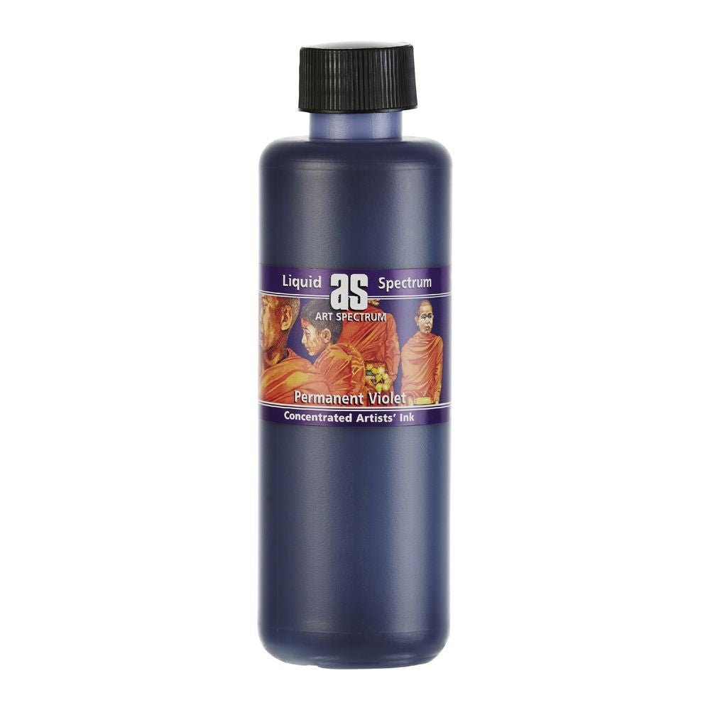 AS Liquid Spectrum Ink 250ml Permanent Violet - theartshop.com.au