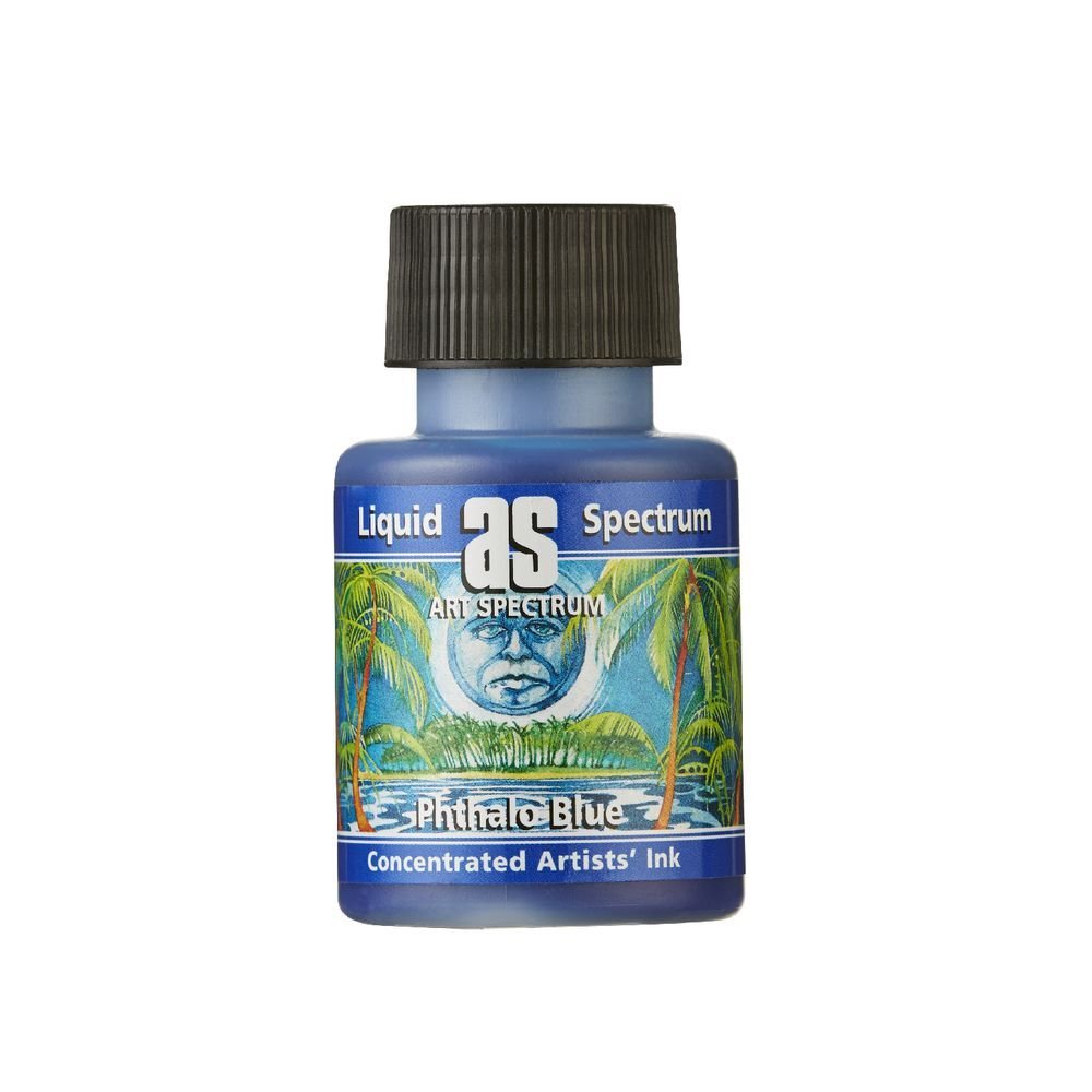AS Liquid Spectrum Ink 50ml Phthalo Blue - theartshop.com.au