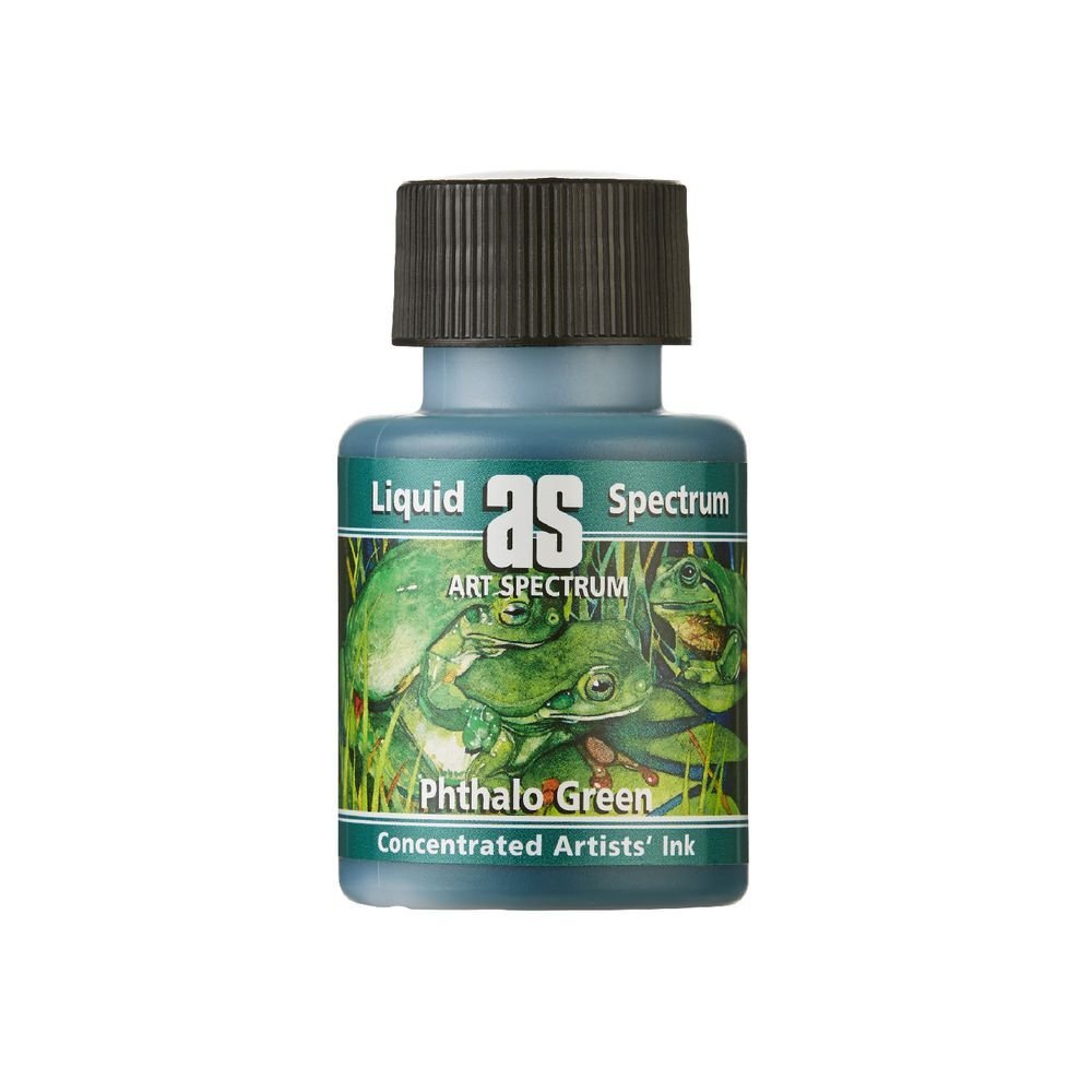 AS Liquid Spectrum Ink 50ml Phthalo Green - theartshop.com.au