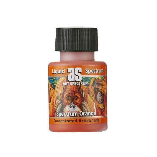AS Liquid Spectrum Ink 50ml Spectrum Orange - theartshop.com.au