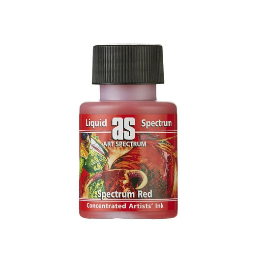 AS Liquid Spectrum Ink 50ml Spectrum Red - theartshop.com.au