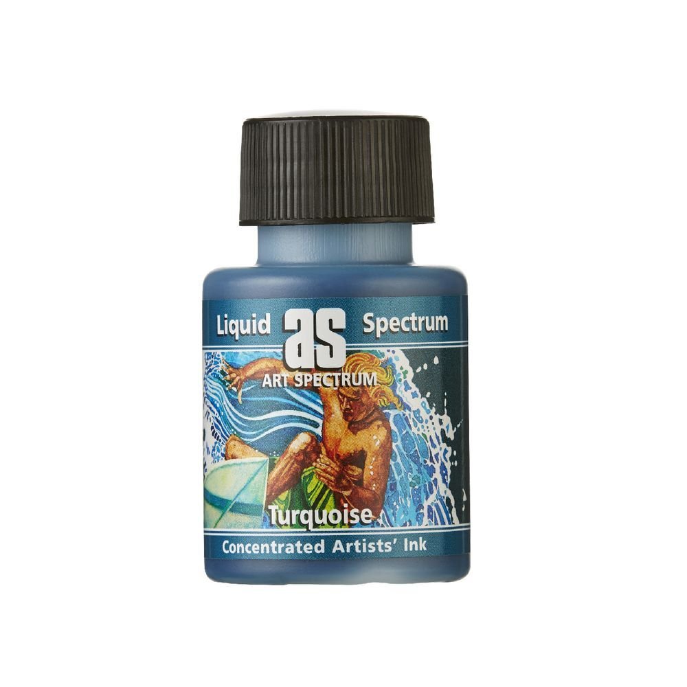 AS Liquid Spectrum Ink 50ml Turquoise - theartshop.com.au