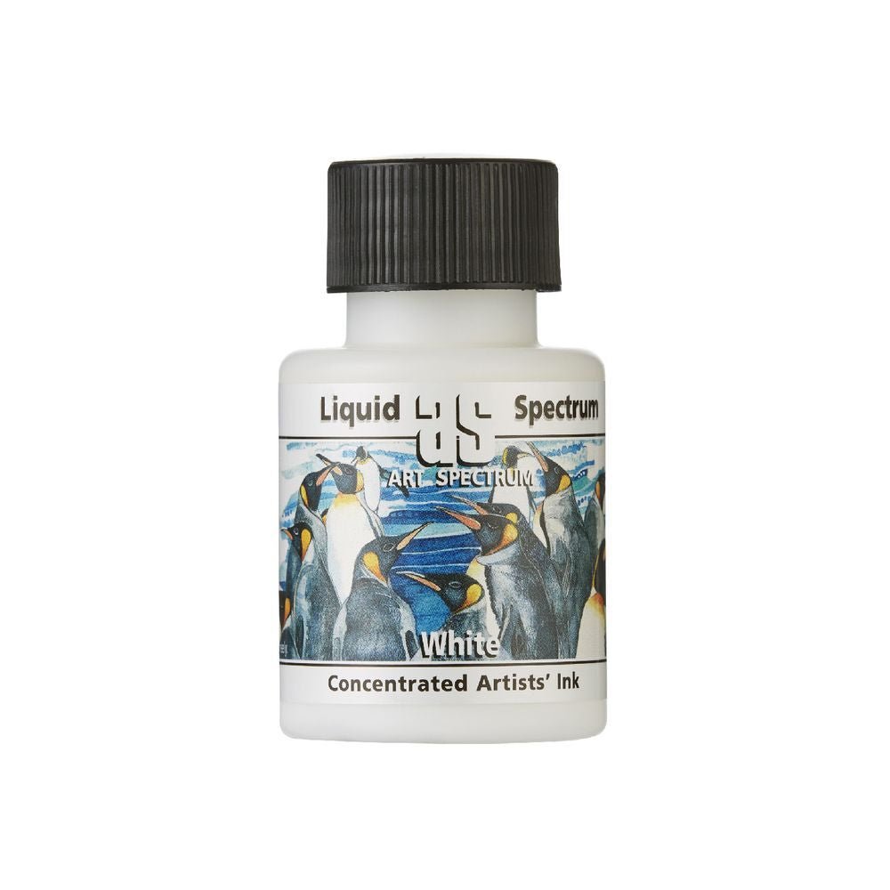 AS Liquid Spectrum Ink 50ml White - theartshop.com.au