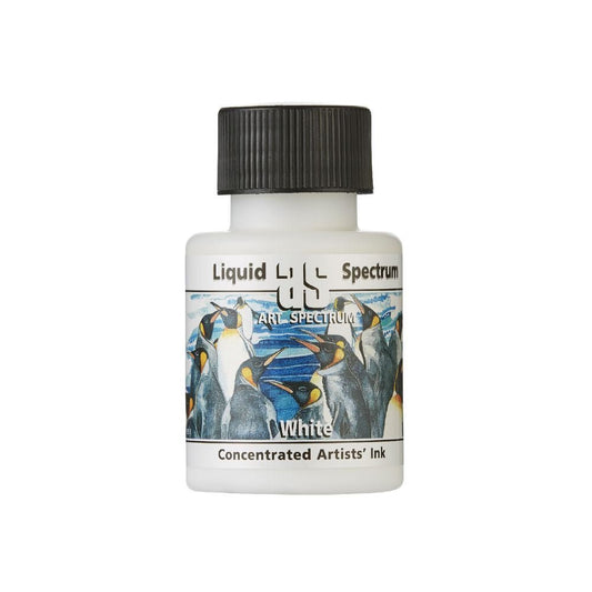 AS Liquid Spectrum Ink 50ml White - theartshop.com.au