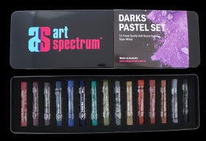 AS Pastel Boxed Set of 15 Darks - theartshop.com.au