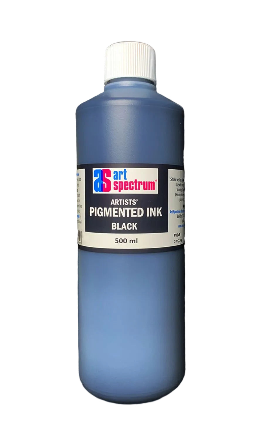 AS Pigmented Ink 500ml Black - theartshop.com.au
