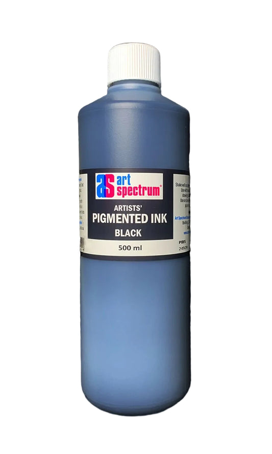 AS Pigmented Ink 500ml Black - theartshop.com.au
