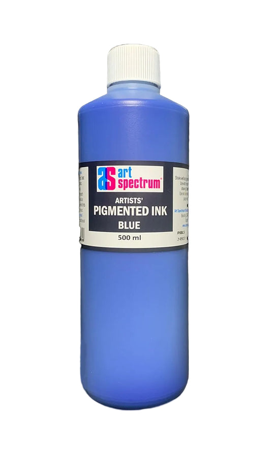 AS Pigmented Ink 500ml Blue - theartshop.com.au