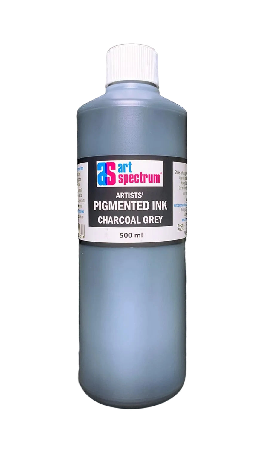 AS Pigmented Ink 500ml Charcoal Grey - theartshop.com.au