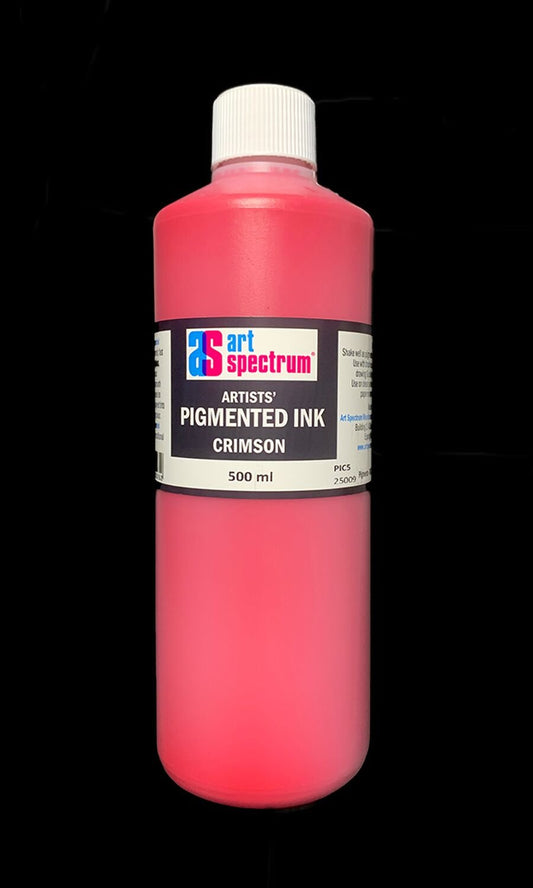 AS Pigmented Ink 500ml Crimson - theartshop.com.au