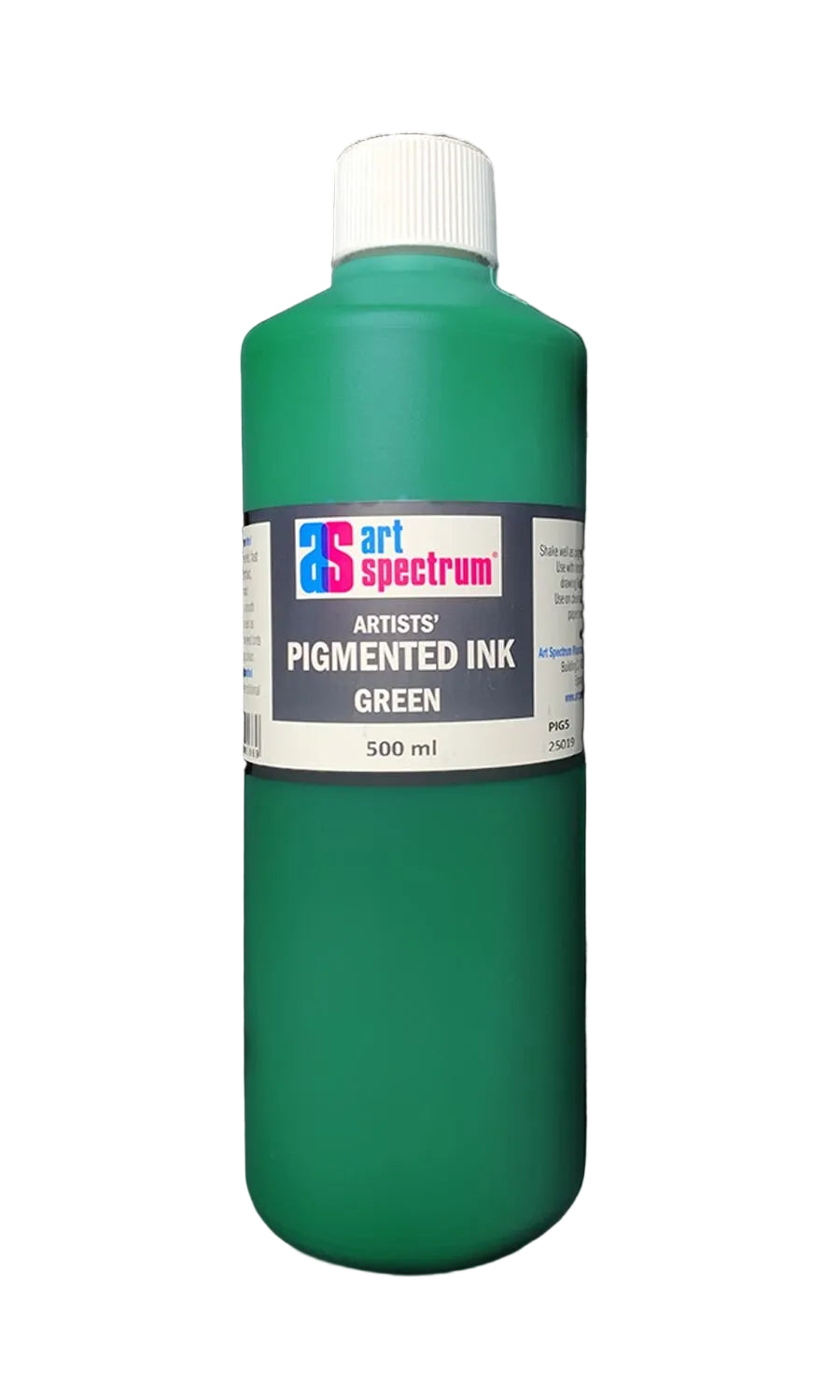 AS Pigmented Ink 500ml Green - theartshop.com.au