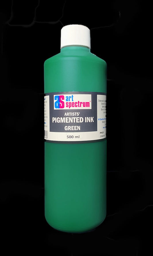 AS Pigmented Ink 500ml Green - theartshop.com.au