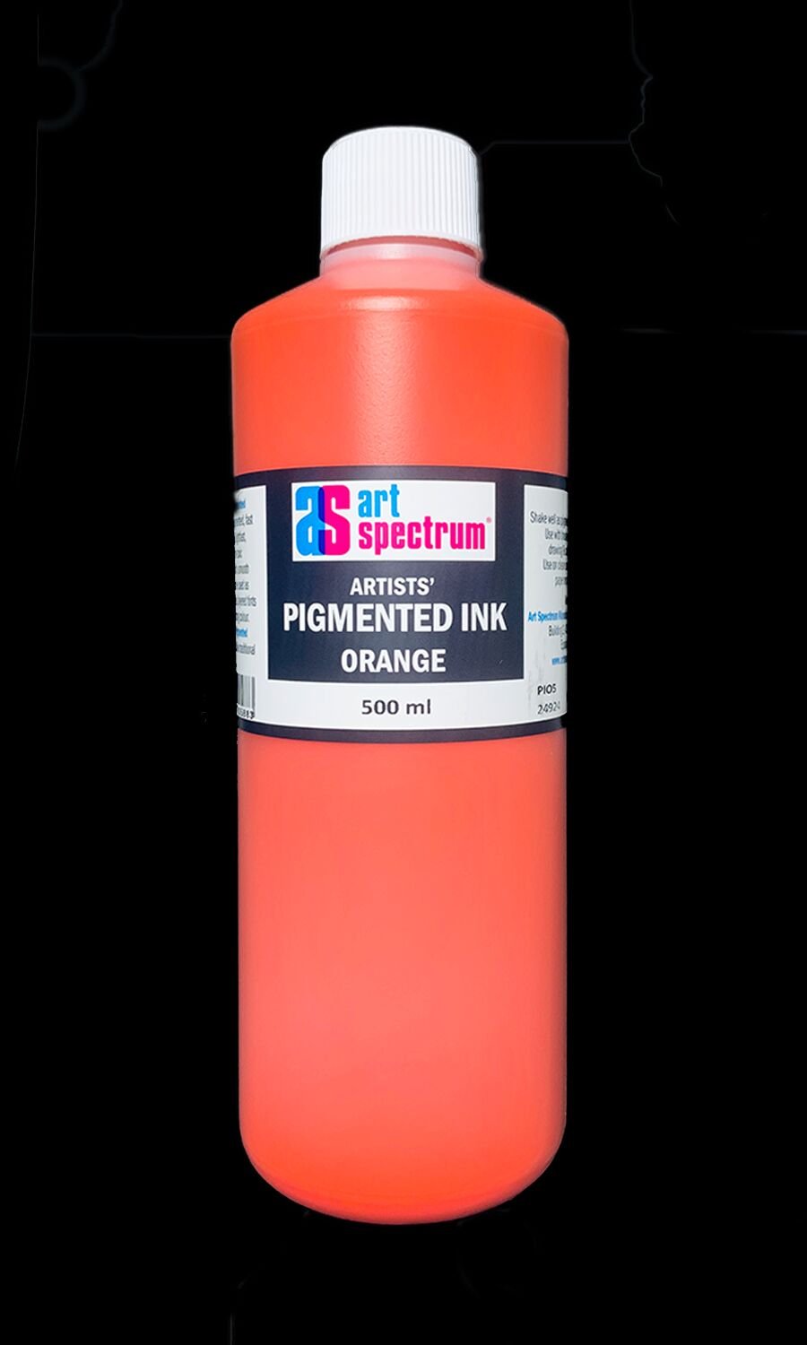 AS Pigmented Ink 500ml Orange - theartshop.com.au
