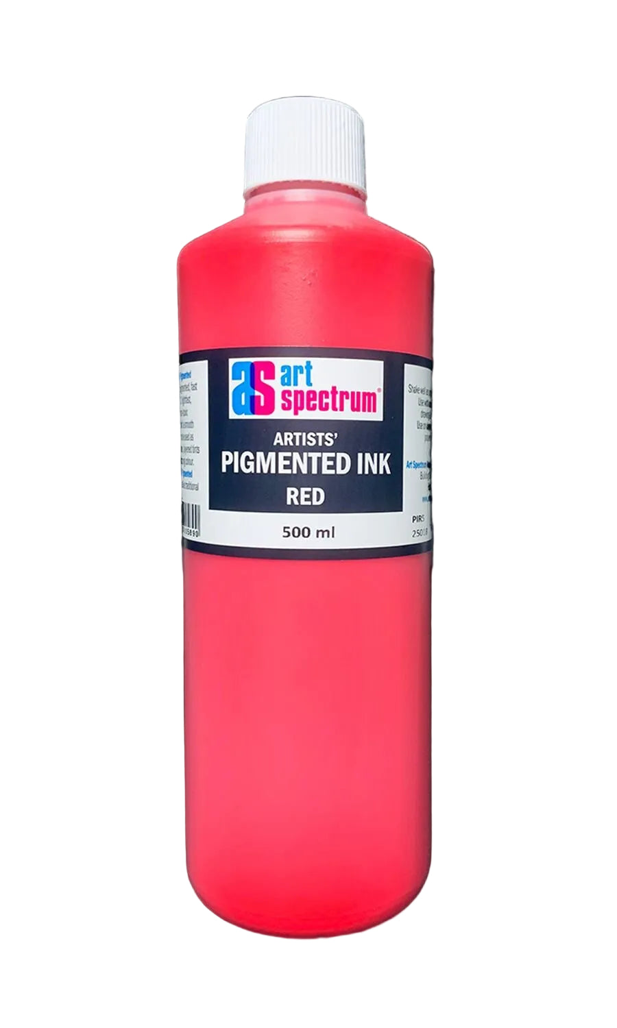 AS Pigmented Ink 500ml Red - theartshop.com.au