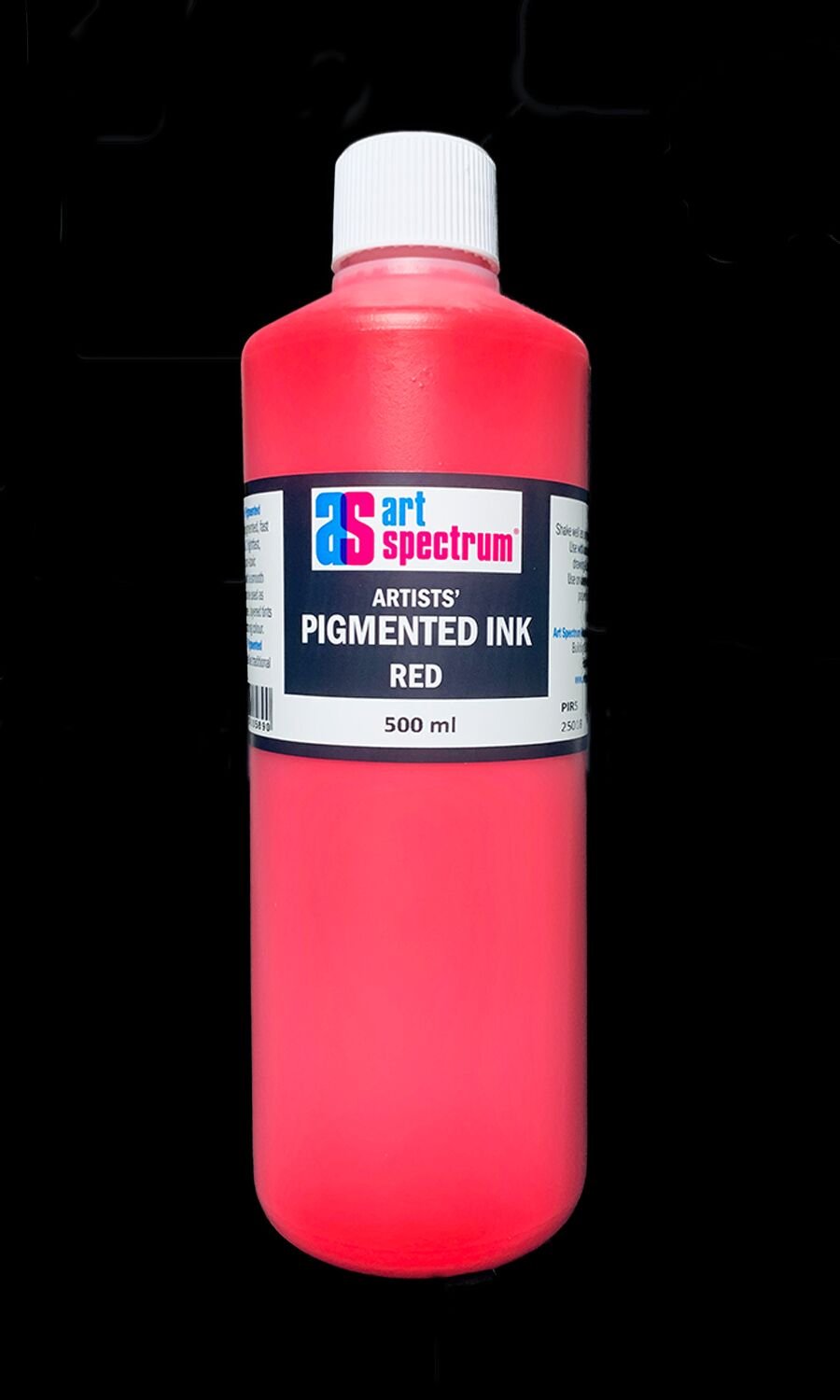 AS Pigmented Ink 500ml Red - theartshop.com.au