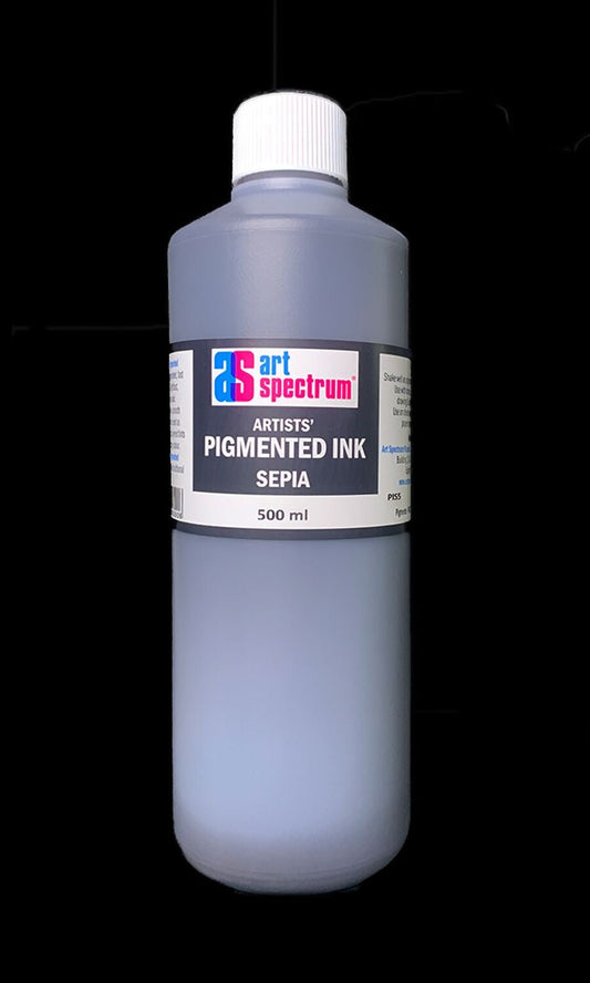 AS Pigmented Ink 500ml Sepia - theartshop.com.au