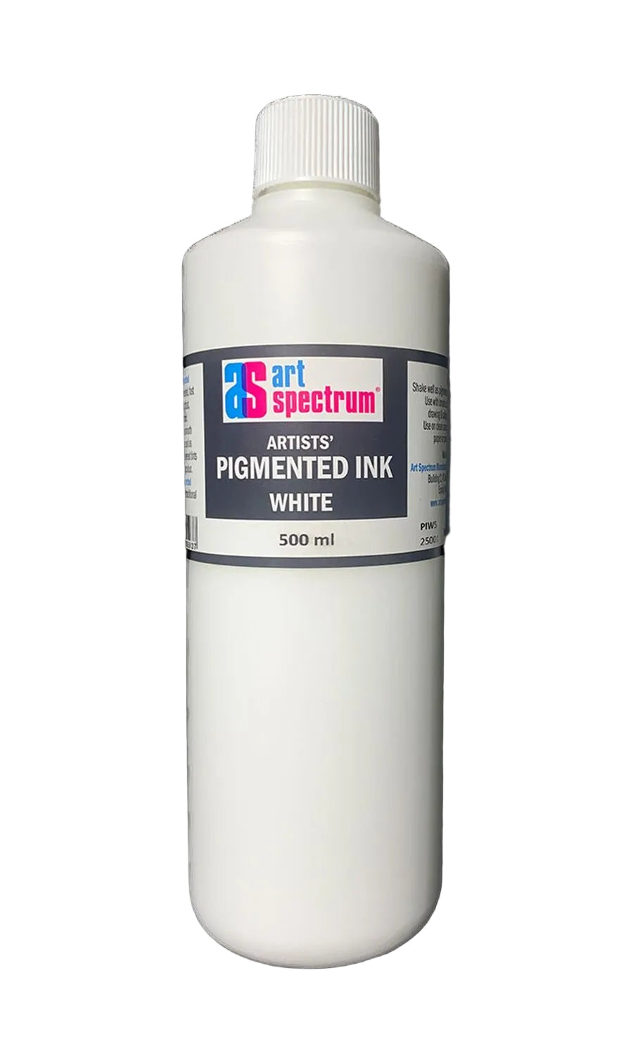 AS Pigmented Ink 500ml White - theartshop.com.au