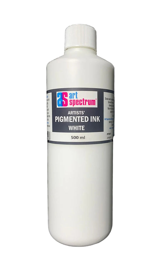 AS Pigmented Ink 500ml White - theartshop.com.au