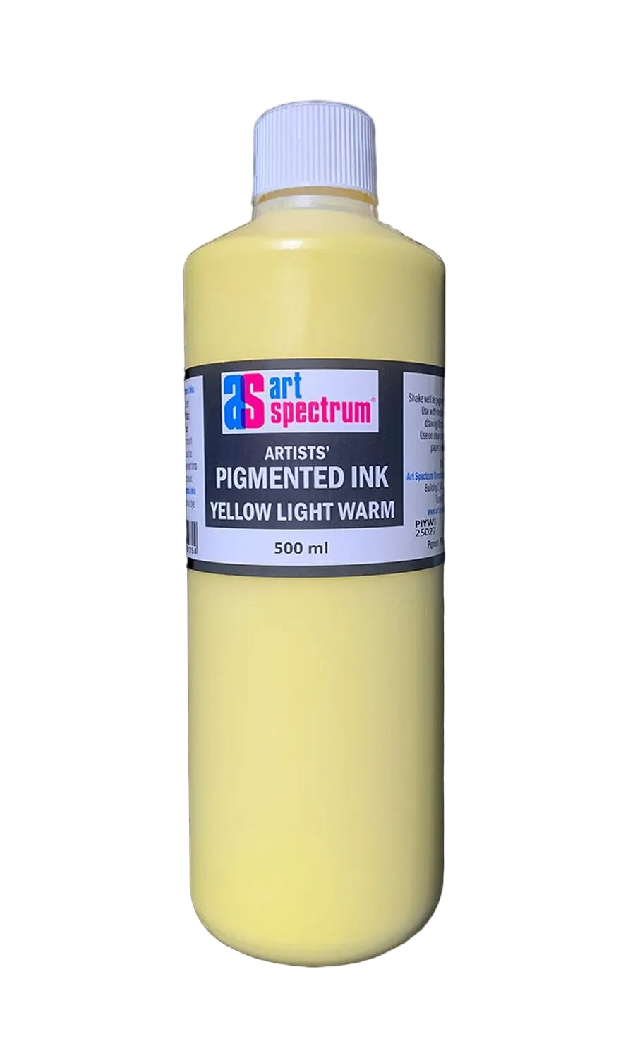 AS Pigmented Ink 500ml Yellow Light Warm - theartshop.com.au