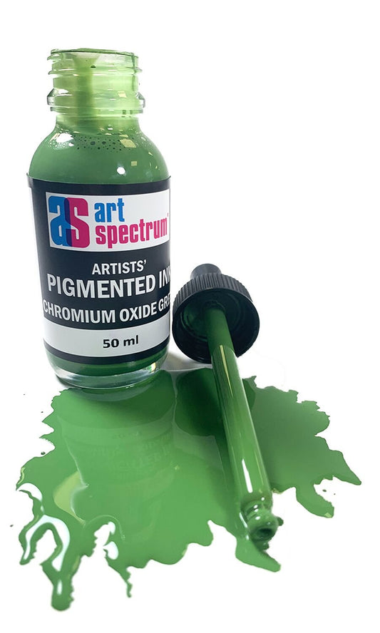 AS Pigmented Ink 50ml Chromium Oxide Green - theartshop.com.au