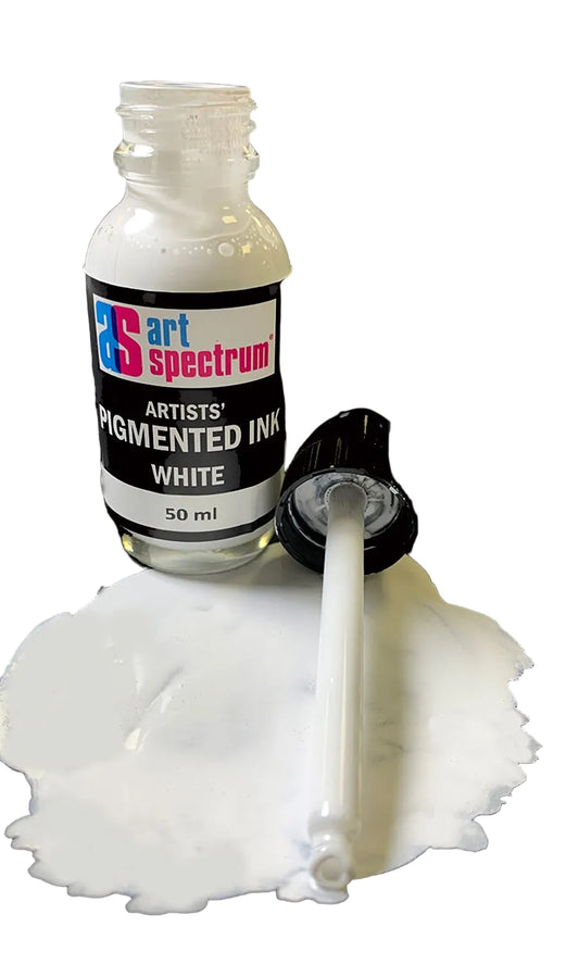 AS Pigmented Ink 50ml White - theartshop.com.au