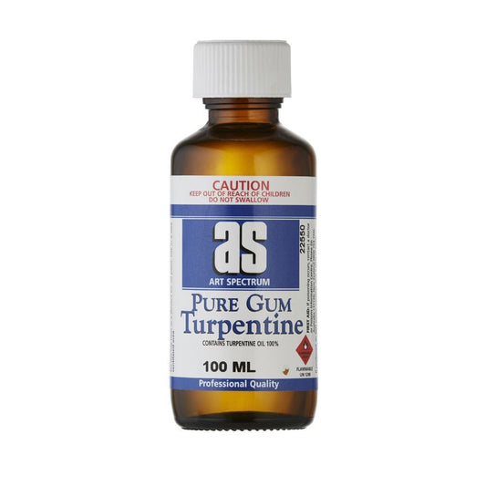AS Pure Gum Turpentine 100ml - theartshop.com.au