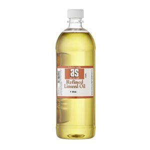 AS Refined Linseed Oil 1 Litre - theartshop.com.au