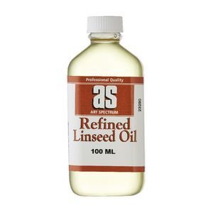 AS Refined Linseed Oil 100ml - theartshop.com.au