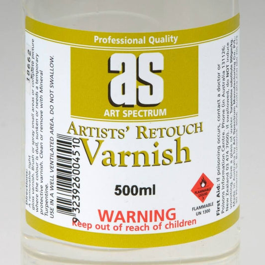 AS Retouch Varnish 500ml - theartshop.com.au