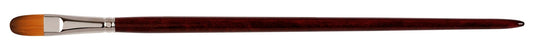 AS Synthetic Kolinsky Filbert Long Handle Size 6 - theartshop.com.au