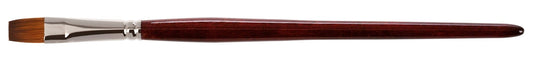 AS Synthetic Kolinsky Flat Short Handle Size 20 - theartshop.com.au