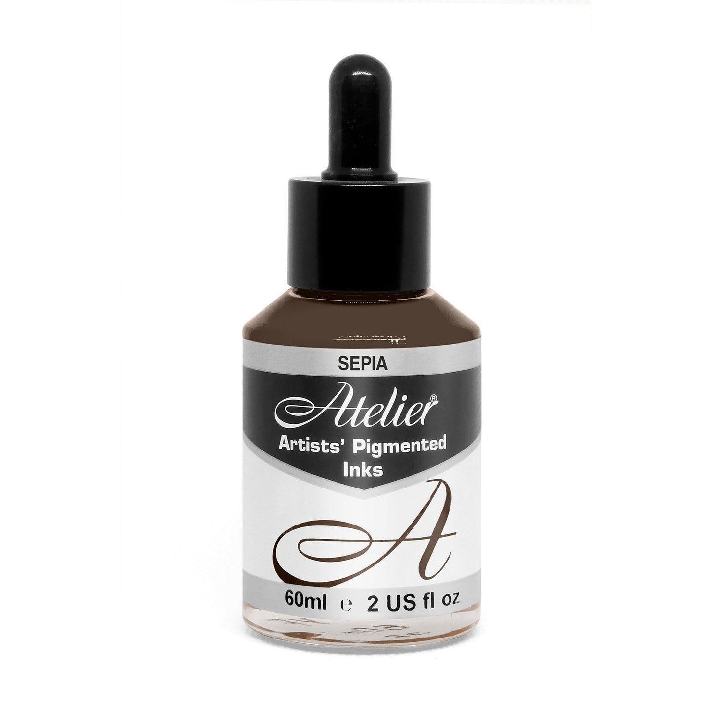 Atelier Artist Pigmented Ink 60ml Sepia - theartshop.com.au