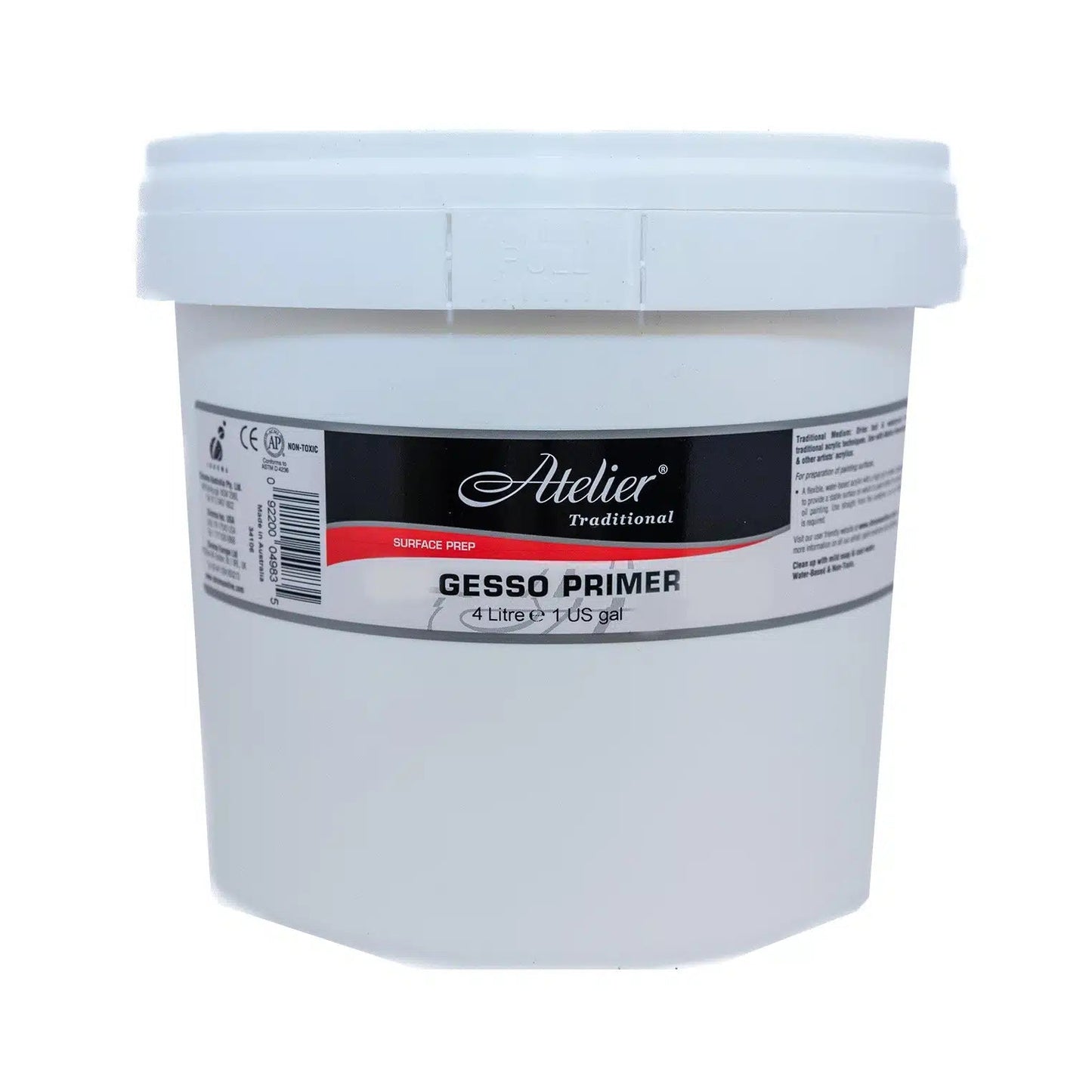 Atelier Interactive Gesso 4 Litre - theartshop.com.au