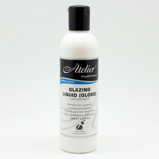 Atelier Interactive Glazing Liquid Gloss 250ml - theartshop.com.au