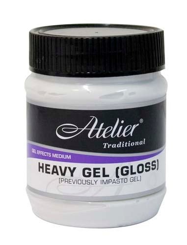 Atelier Interactive Heavy Gel Gloss (Impasto Gel) 250ml - theartshop.com.au