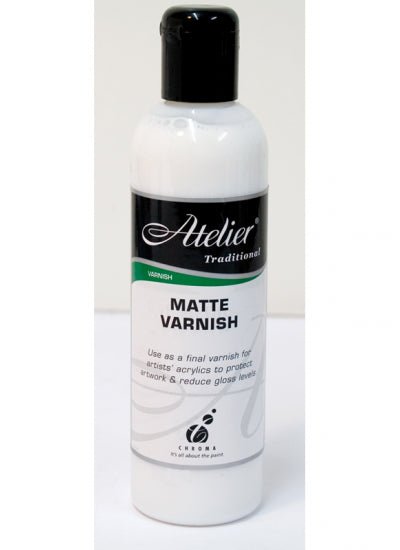 Atelier Interactive Matte Varnish 250ml - theartshop.com.au